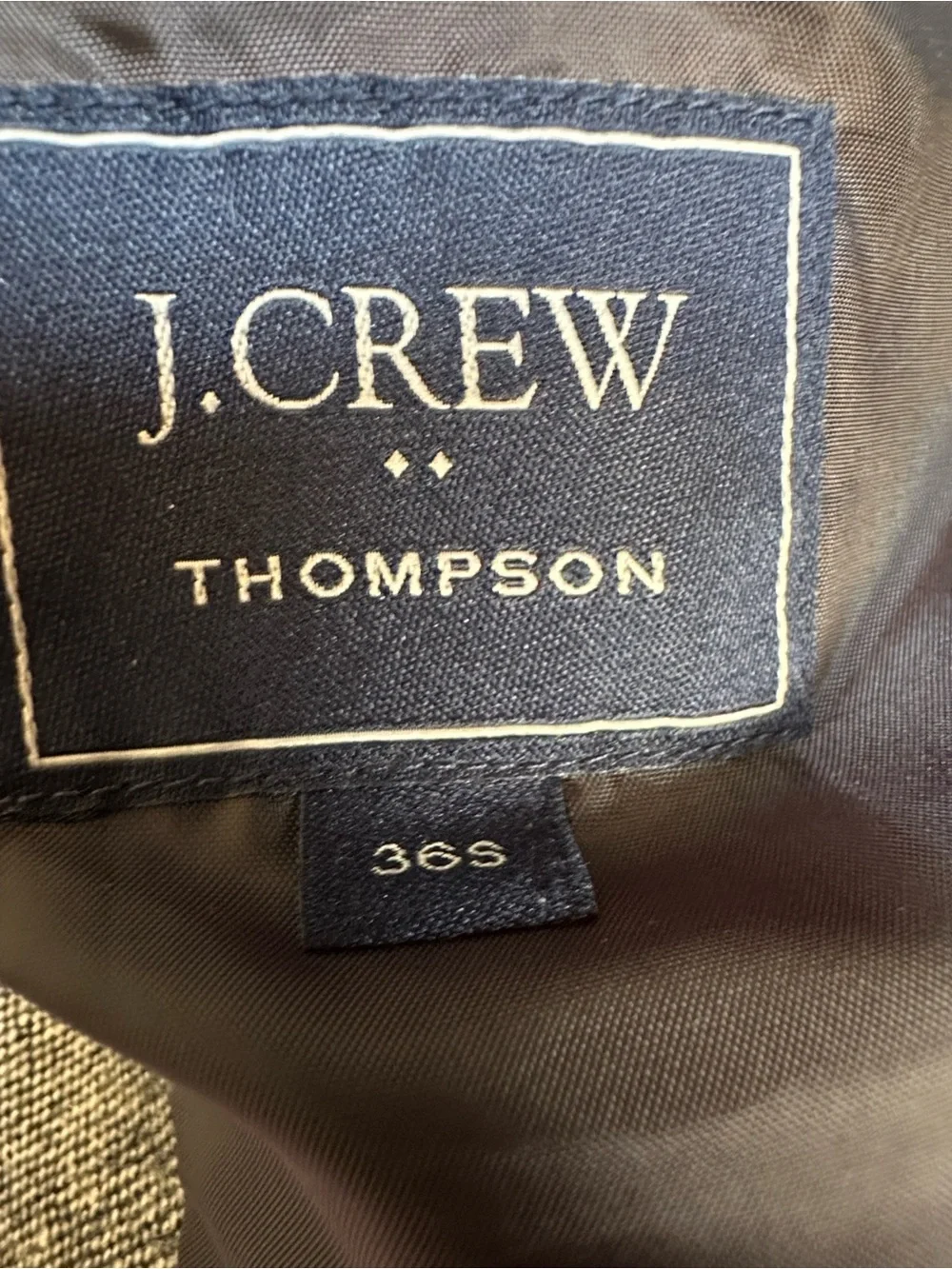 J. Crew tailored men